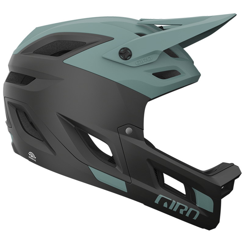 Giro Coalition Spherical Full Face Helmet - matte metallic coal/mineral