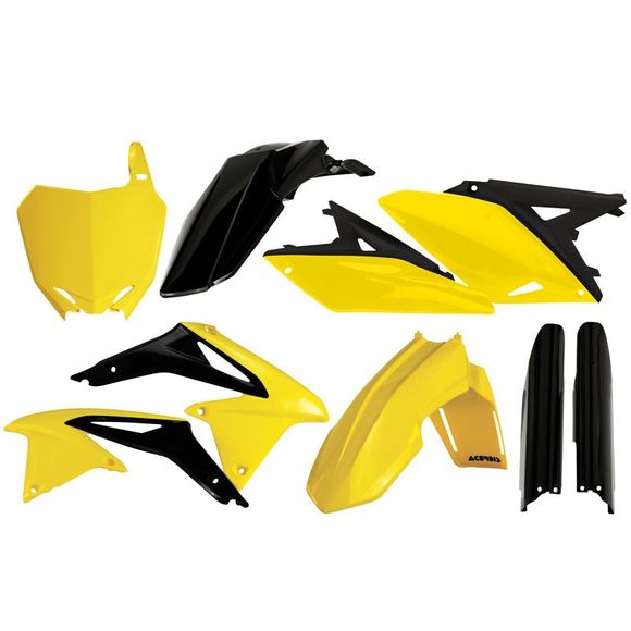Full Acerbis plastic kit—2014 replica designSUZUKI 250 RM-Z 250 - 2010 - 2017Ref: AE0893 / 0013984.553.014