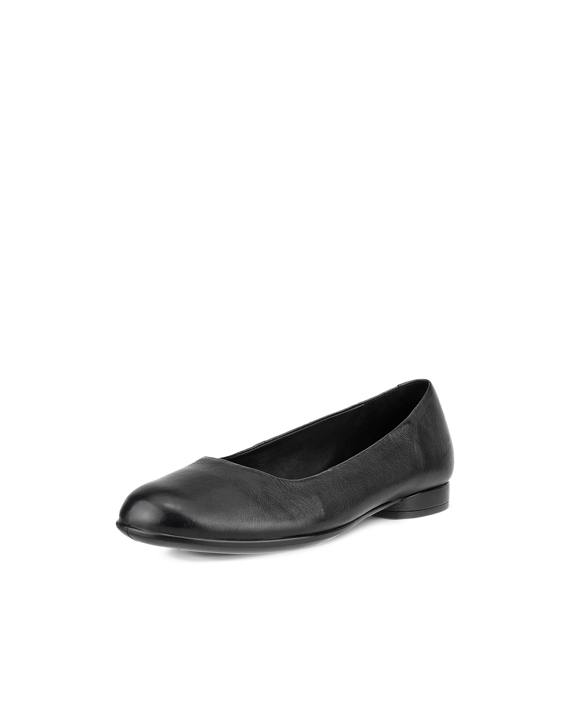 ECCO ANINE Damen Lederballerina Schwarz