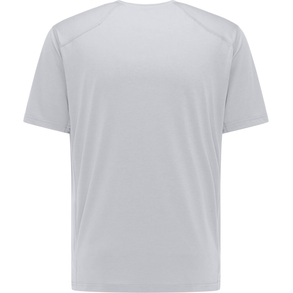 Haglöfs Ridge Hike Shortsleeve Tee Men - concrete solid 4V6