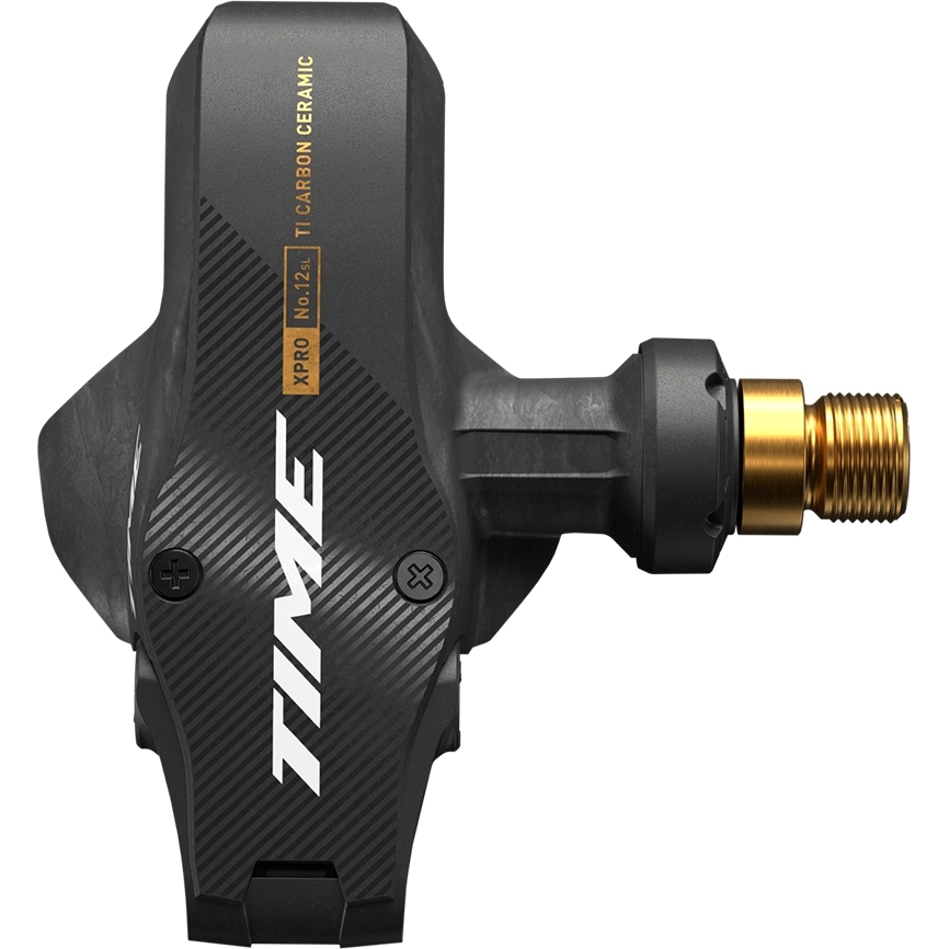 Time XPRO 12 SL Pedal - ICLIC - Q-Factor 57mm - carbon/gold - PD-XPRO-12SL-C1
