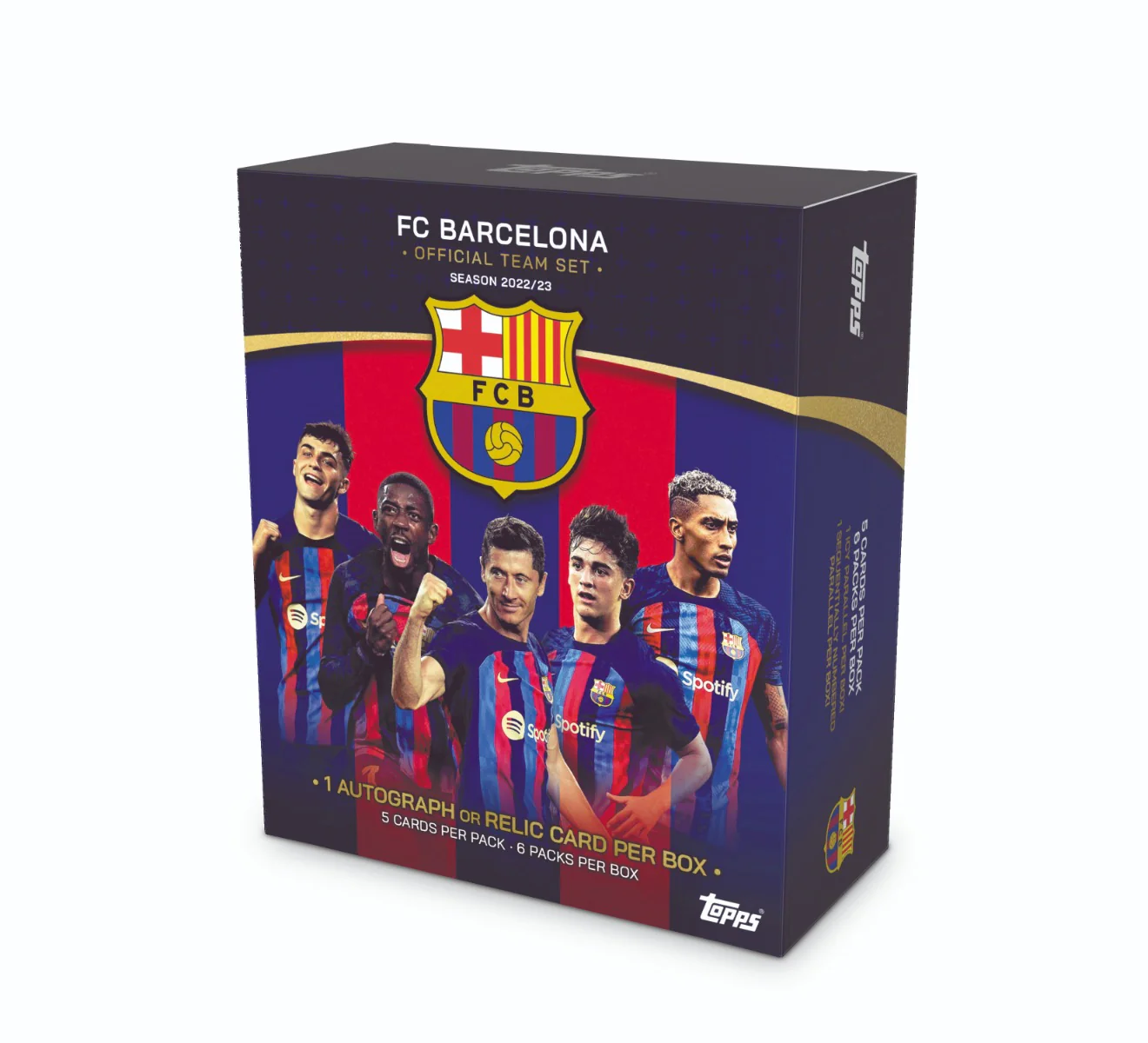 Topps FC Barcelona Official Team Set 22/23 - Topps UK