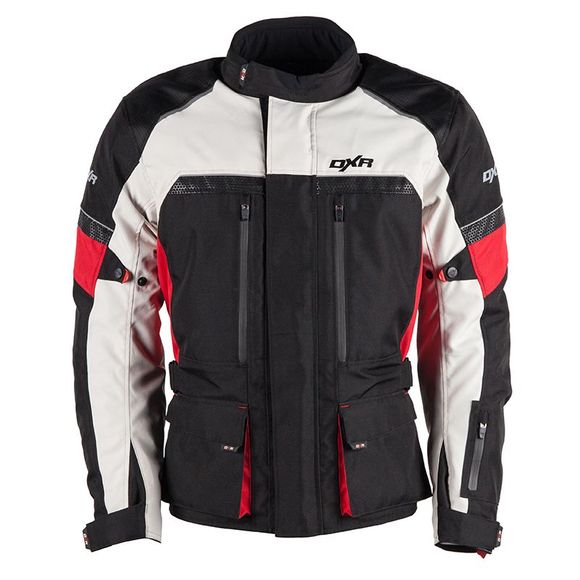 Dxr Roadtrip Motorcycle Jacket - Black / RedRef: DXR0248