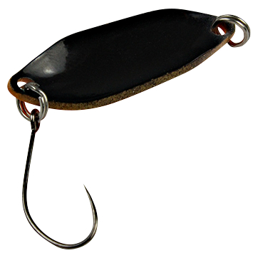 FTM Trout Spoon Spark (2,5 g, Orange\/Black UV)