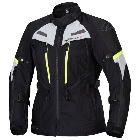 Motorcycle Jacket Alpinestars Stella Bogota 'Pro Drystar - Gray / YellowRef: AP12846