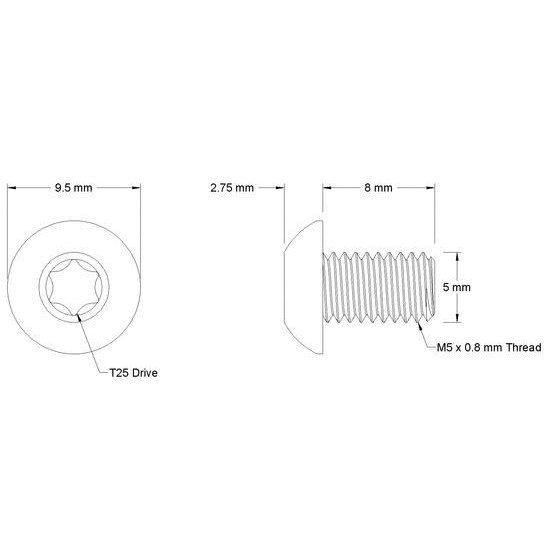 Wolf Tooth Replacement Bolts for SRAM Direct Mount Chainrings (3 pcs.)