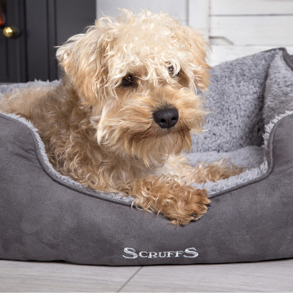 Scruffs Cosy Box Bed - Grey - S