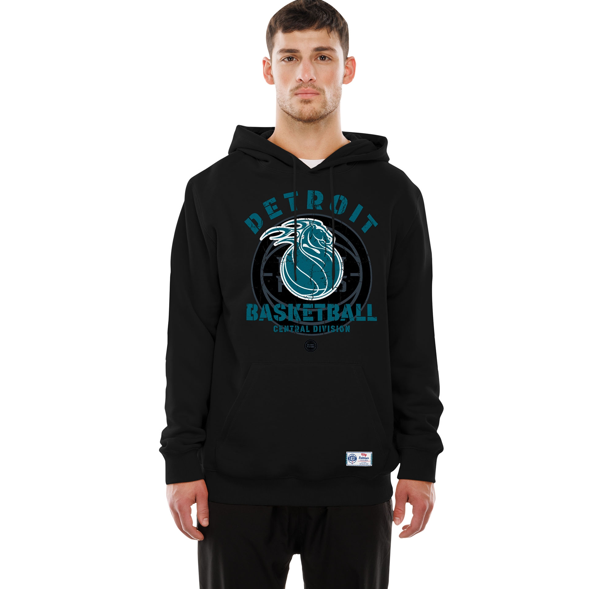 Detroit Pistons 2026 NBA City Edition 2025/26 Hoodie Black