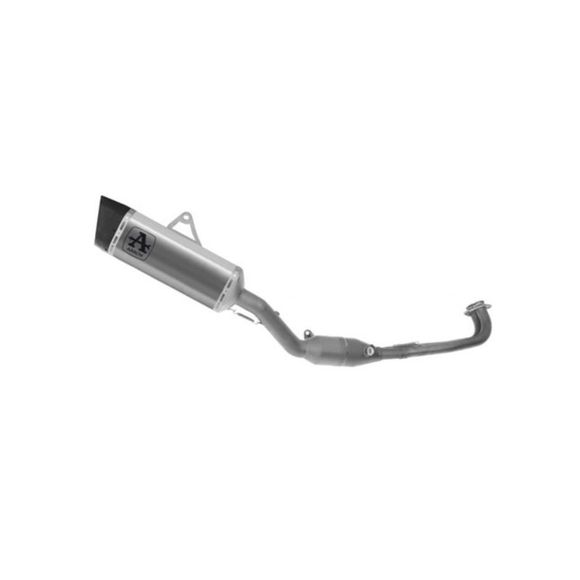 Ligne Complète Arrow Pista Titane Dark - Collecteur Acier - Gris / NoirRef : AW0890 / 73023PTN