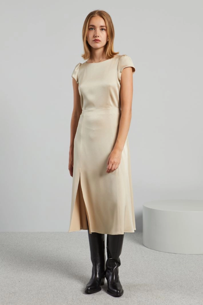 Cut out dress - IVORY