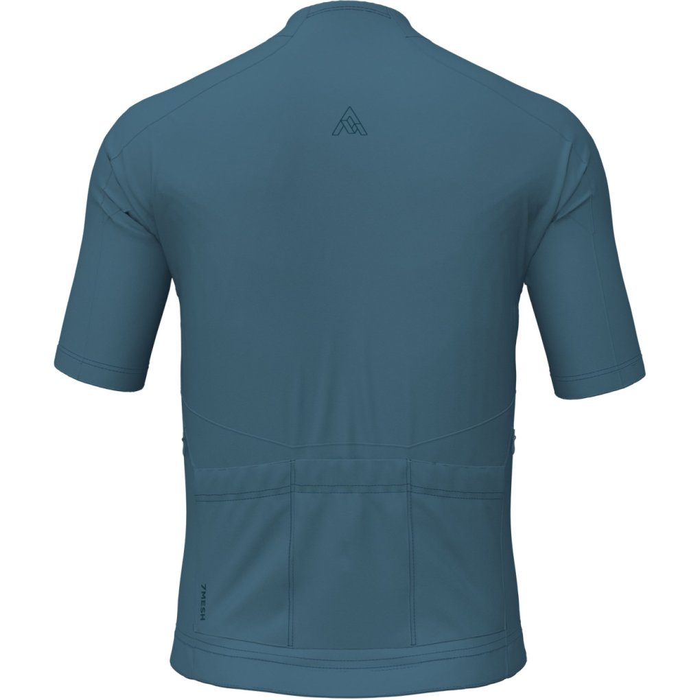 7mesh Atlas Shortsleeve Jersey Men - Lake Blue