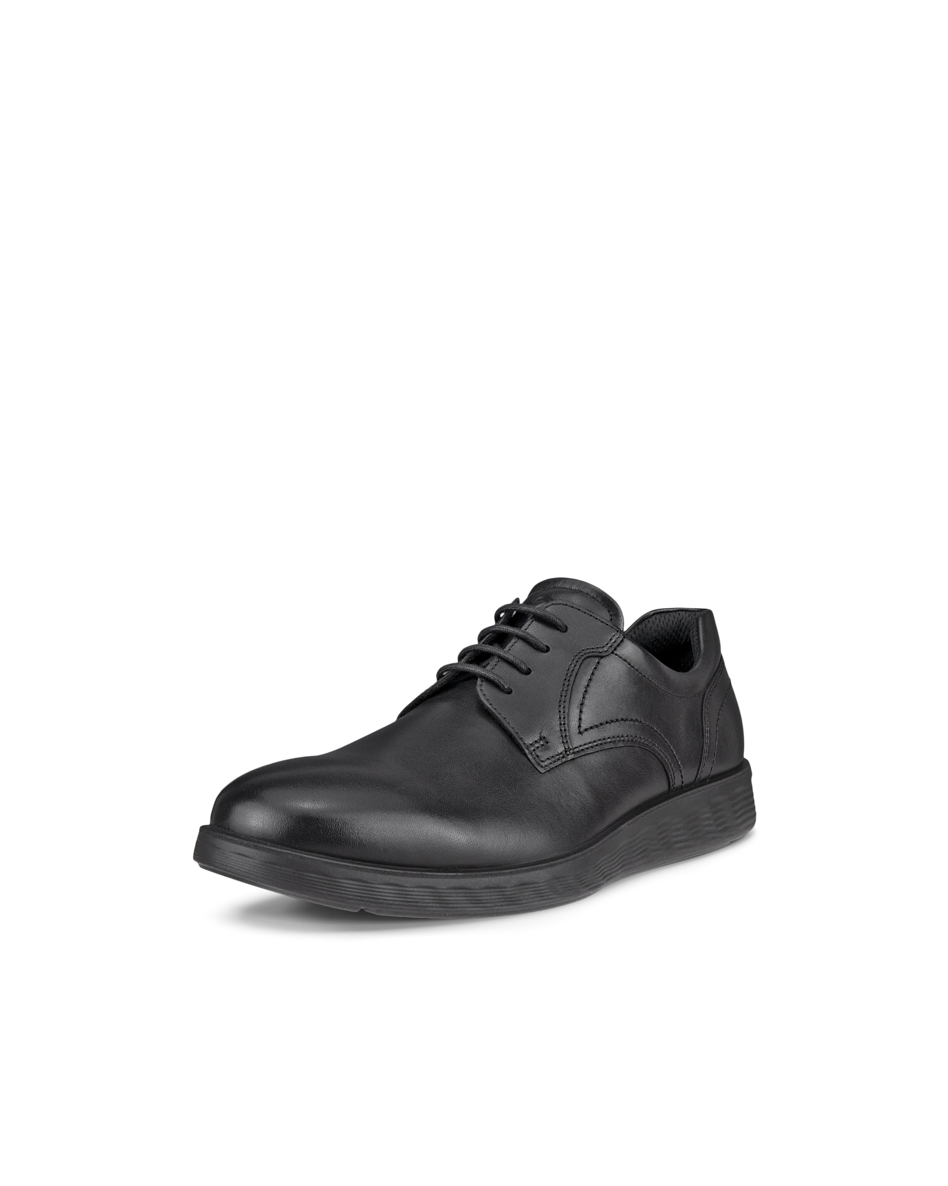 ECCO S LITE HYBRID Herren Derbyschuhe aus Leder Schwarz