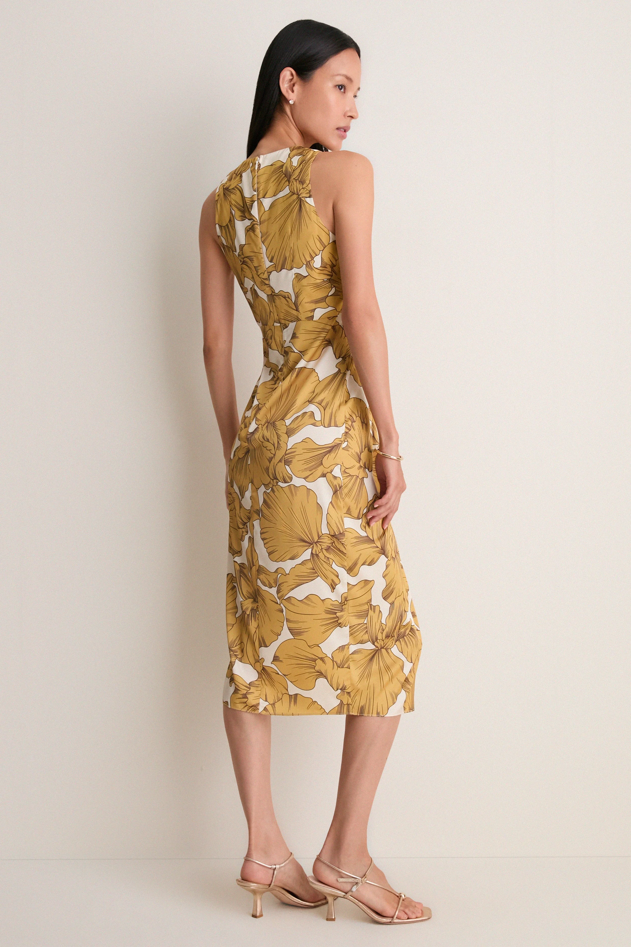 Honey Gold Caroline Sleeveless Midi Dress