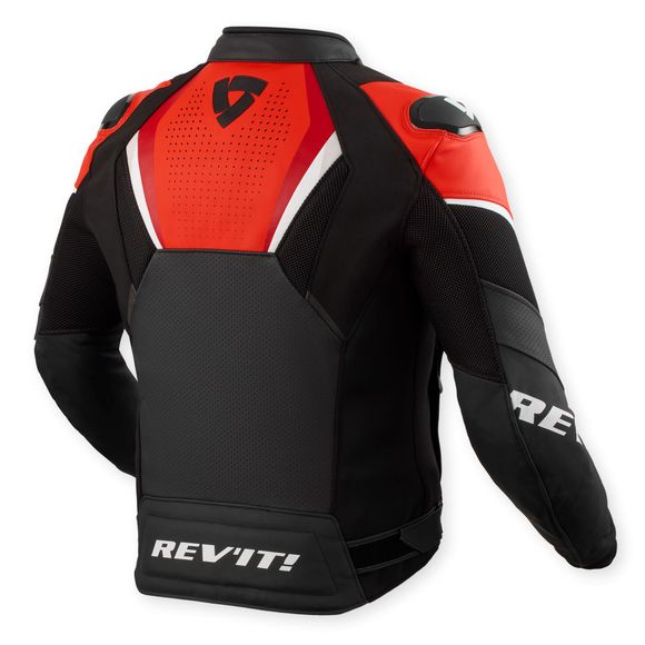Motorcycle jacket Rev it automaton - black / redRef: Ri1664