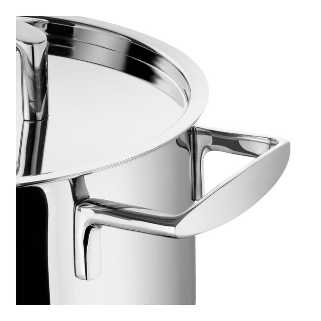 5-pcs 18/10 Stainless Steel Pot set silver