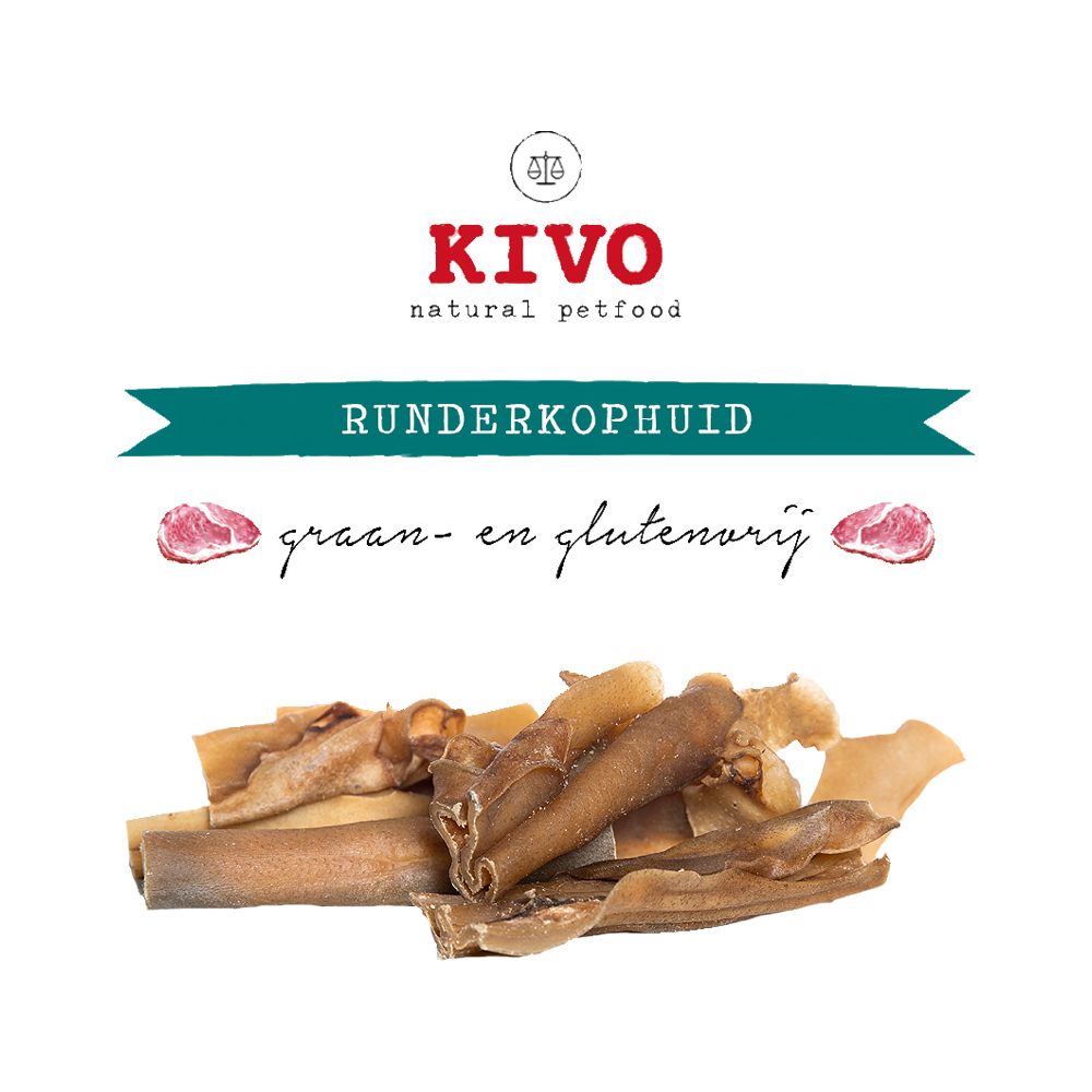 Kivo Beef Head Skin Sawn - 400 g