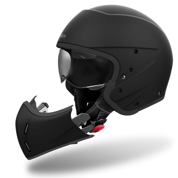 Airoh J110 Jet Helmet - COLOR - BlackRef: AR1405-C43510