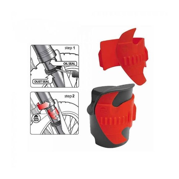 Bike It 45/55 MM Universal Fork Seal Guide - RedRef: BIK0600 / FKSSVR16