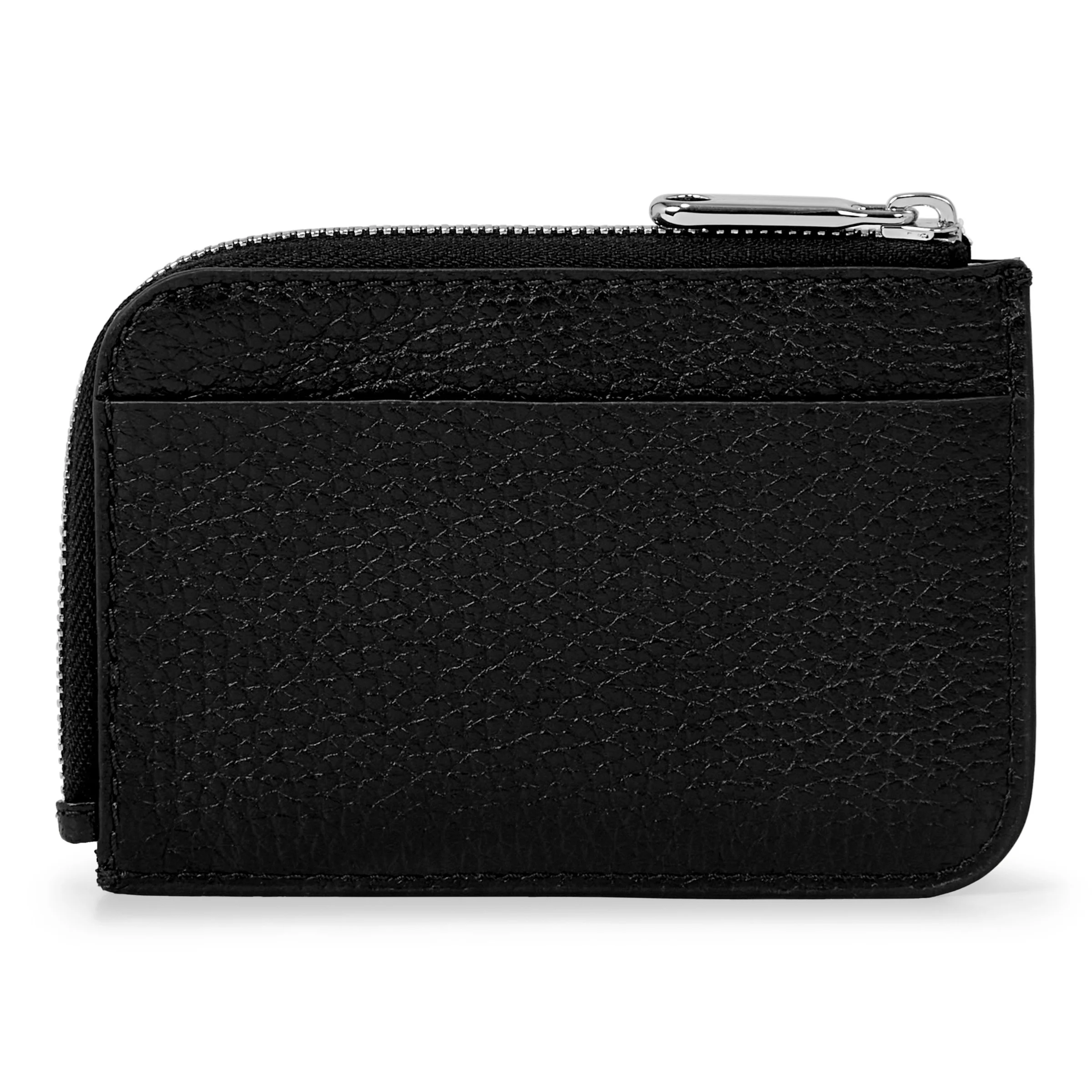 ECCO Wallet Kleine Leder-Geldbörse Schwarz 8X12X1,5 cm
