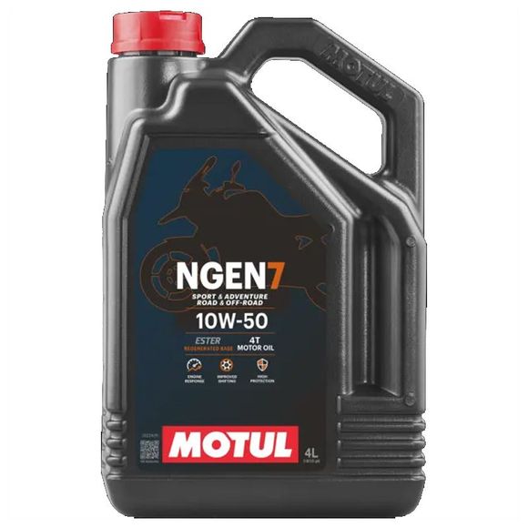 Motul NGEN 7 10W-50 4T 4L Universal Engine OilRef: MOT0109 / 111823