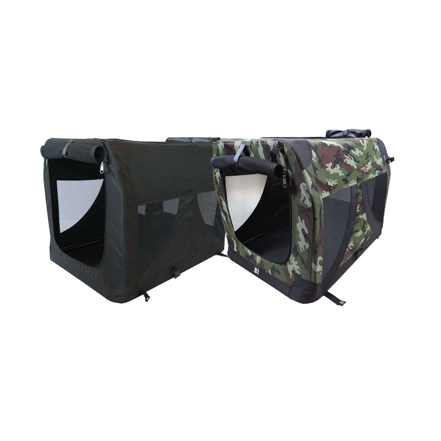 M-Pets Comfort Crate - S - Camo - 51 x 33 x 33 cm