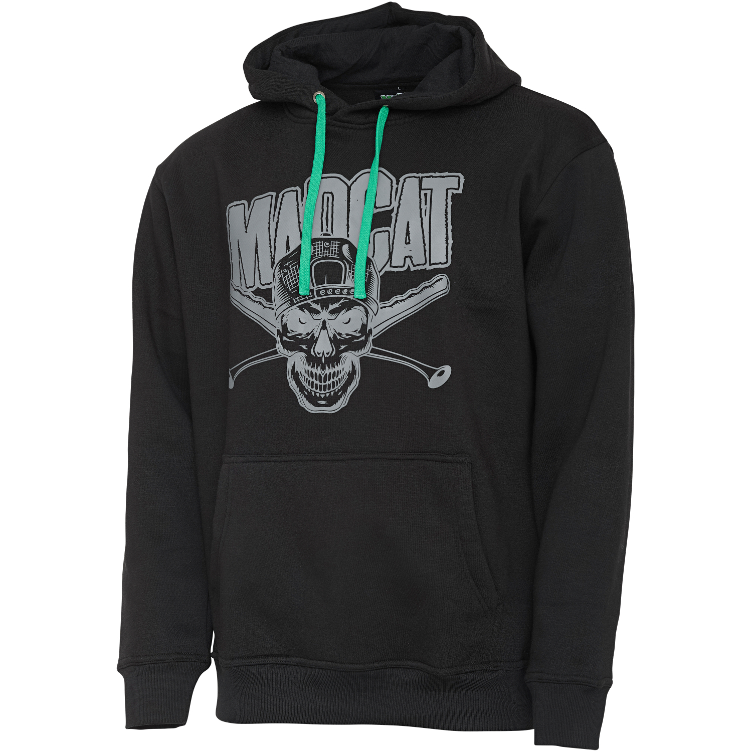 MAD CAT Skull Hoodie Men (Black)