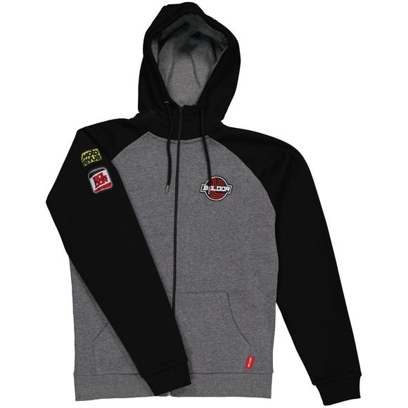 Bol d'Or RAGLAN Sweatshirt - Gray / BlackRef: BDO0007