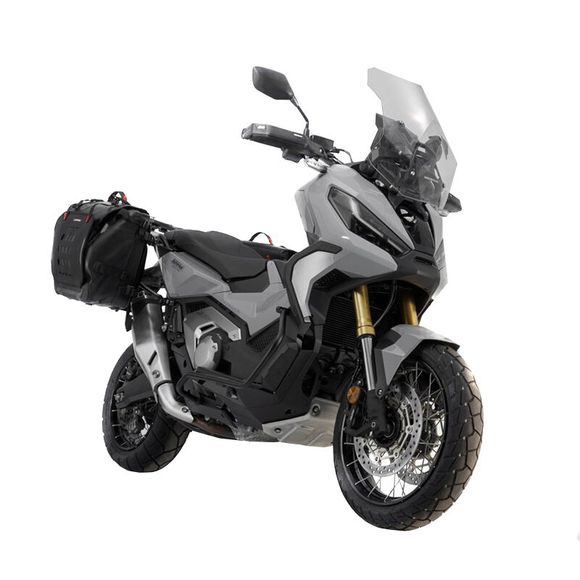 SW-MOTECH SysBag WP L/L Saddlebags (27-40 liters x 2) complete with mount - BlackHONDA 750 X -ADV 750 DCT ABS - 2020 - 2024Ref: swm0052 / bc.sys.01.808.21000/b