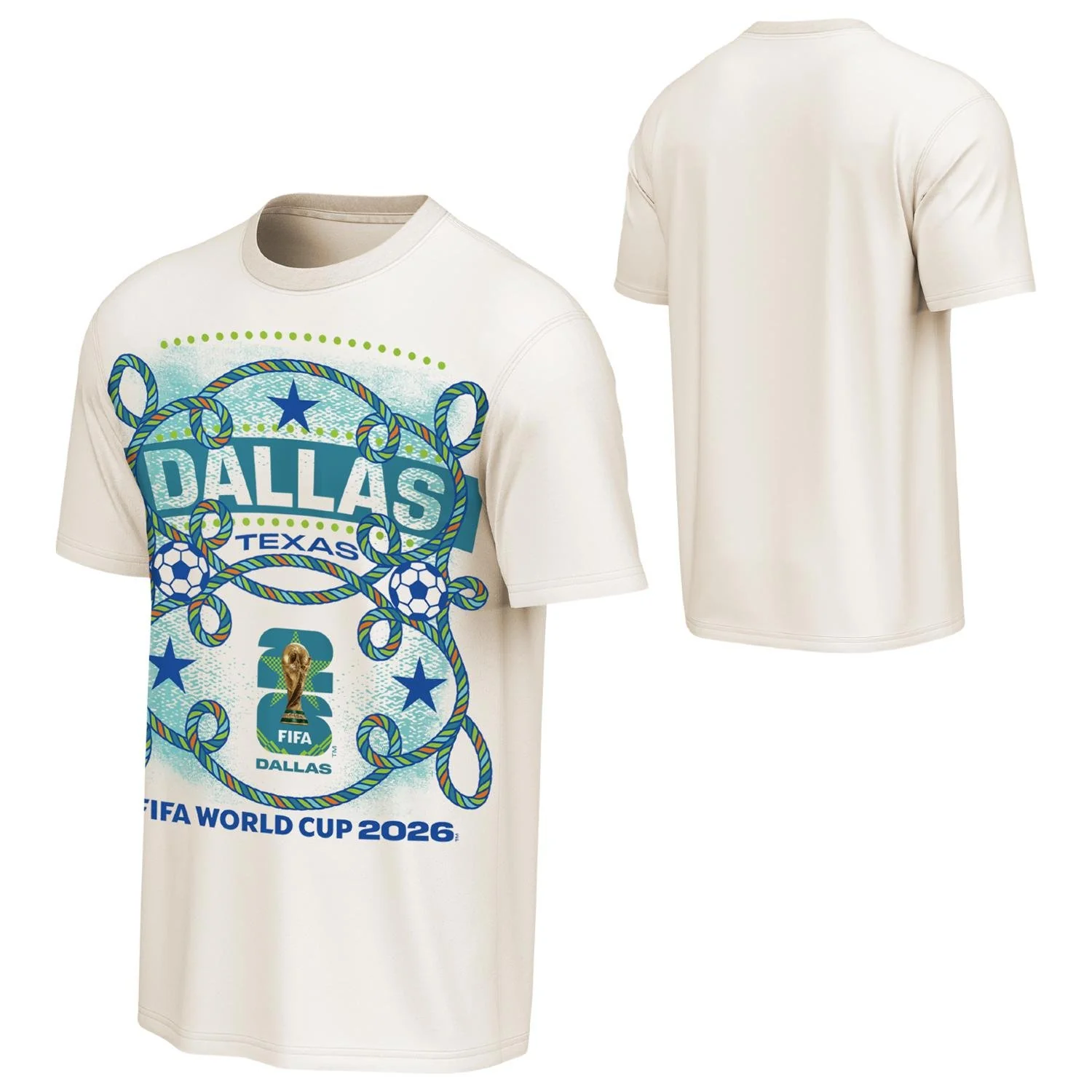 2026 Soccer Fan Collection Dallas Homestyle T-Shirt - Unisex