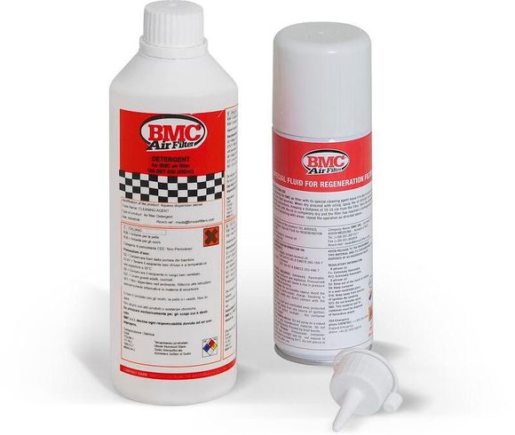 Graisse filtre à air Bmc Kit d'entretien nettoyant et spray d'huile - 500ml + 200ml UniverselRef : BMC00282A / 1099696
