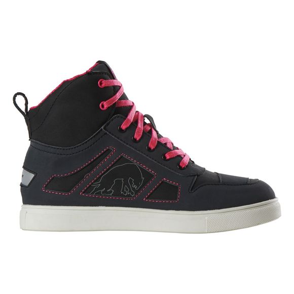Furygan Angie D3O ® Waterproof Motorcycle Sneakers - Black / PinkRef: FU1311