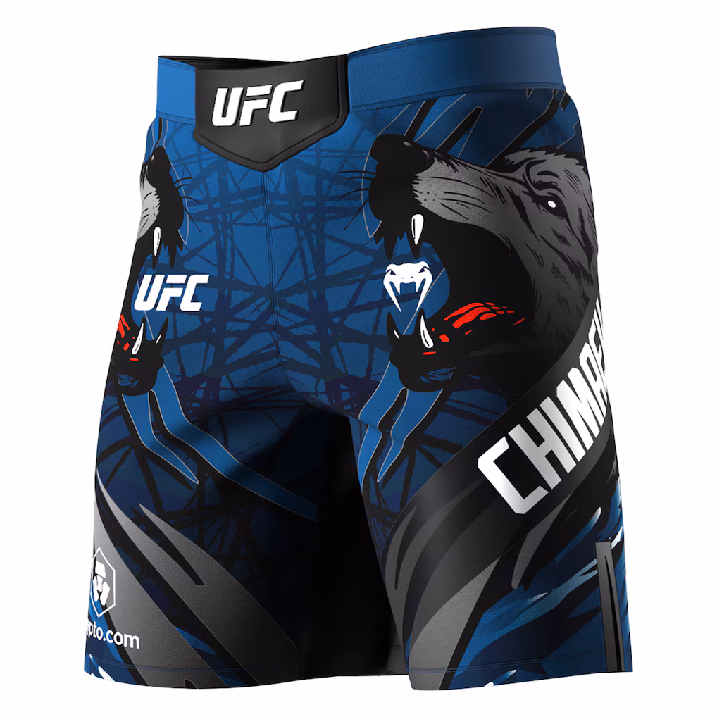 UFC Khamzat Chimaev Adrenaline Unrivaled by Venum Fight Short - Navy - Mens