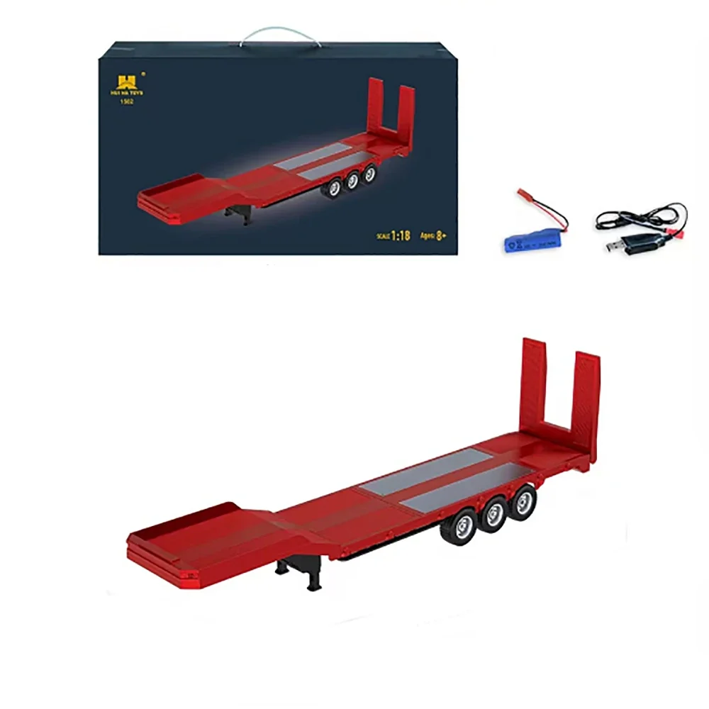 HUINA 1/18 Platform Semi-Trailer 1502