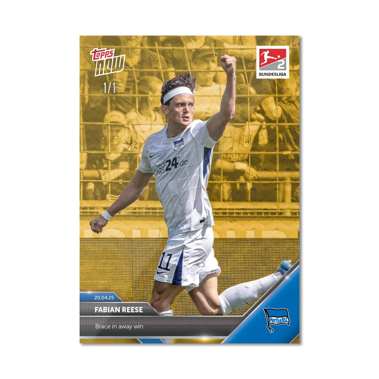 Fabian Reese - 2024-25 Bundesliga Topps NOW® Card 171