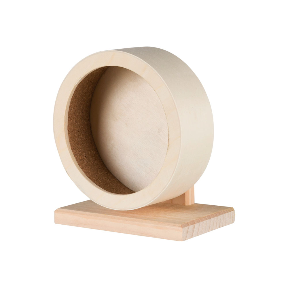 Trixie Wooden Exercise Wheel - 28cm