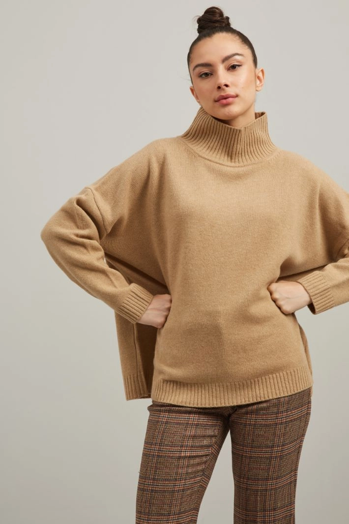 Wool sweater - BEIGE