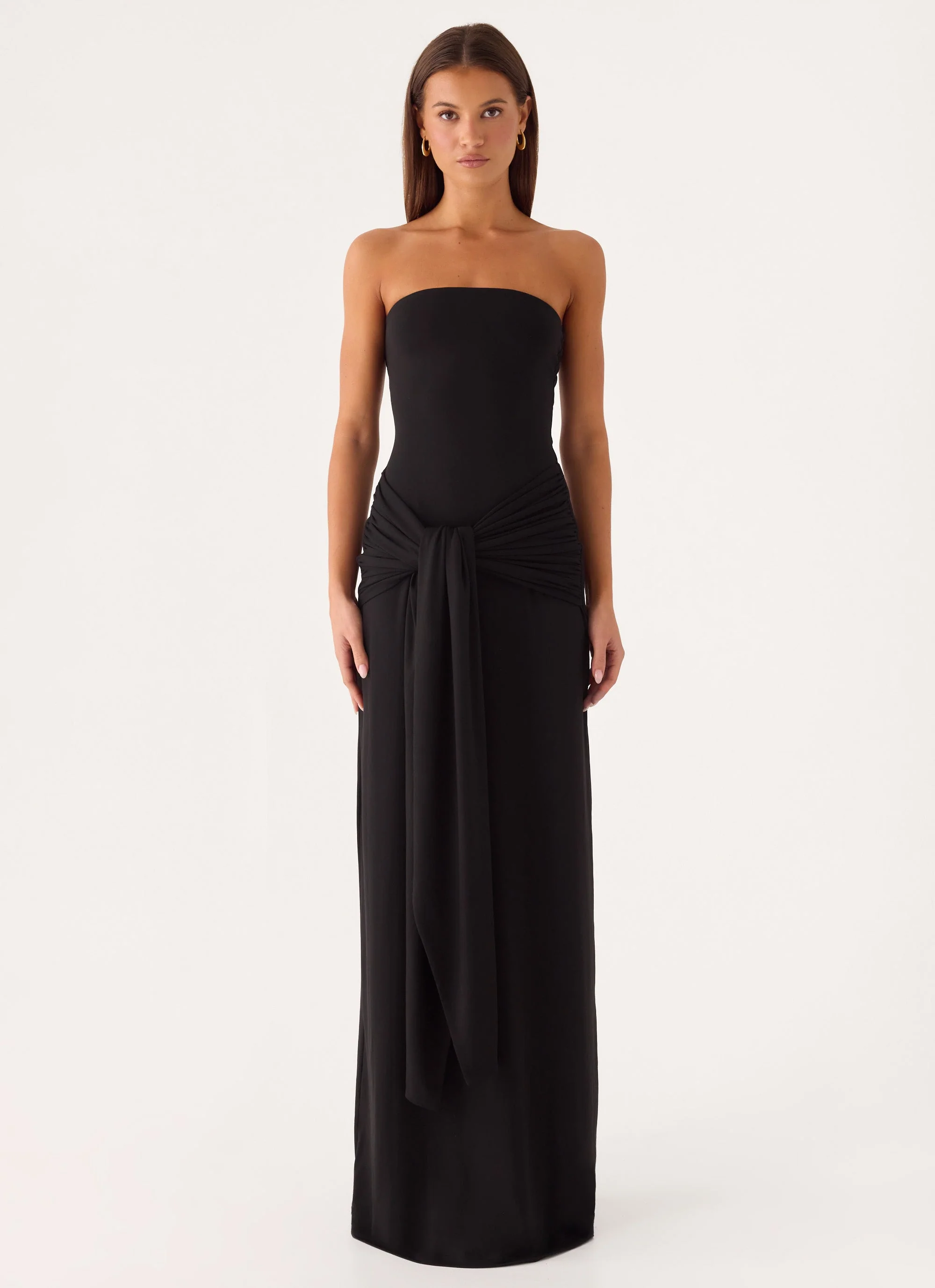 Stole My Heart Maxi Dress - Black