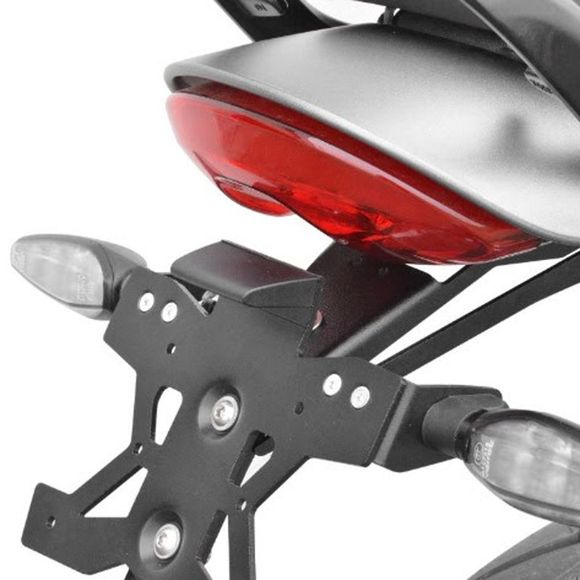 TRIUMPH SPEED 400 Top Block license plate holder - BlackTRIUMPH 400 SPEED ​​400 - 2024 - 2025Ref: tb0490 / spt10