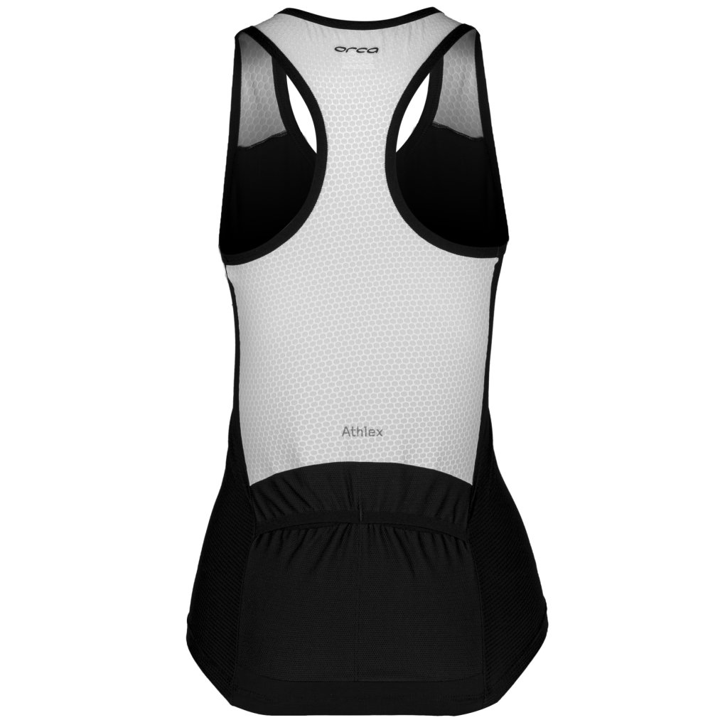 Orca Athlex Sleeveless Tri Top Women - white