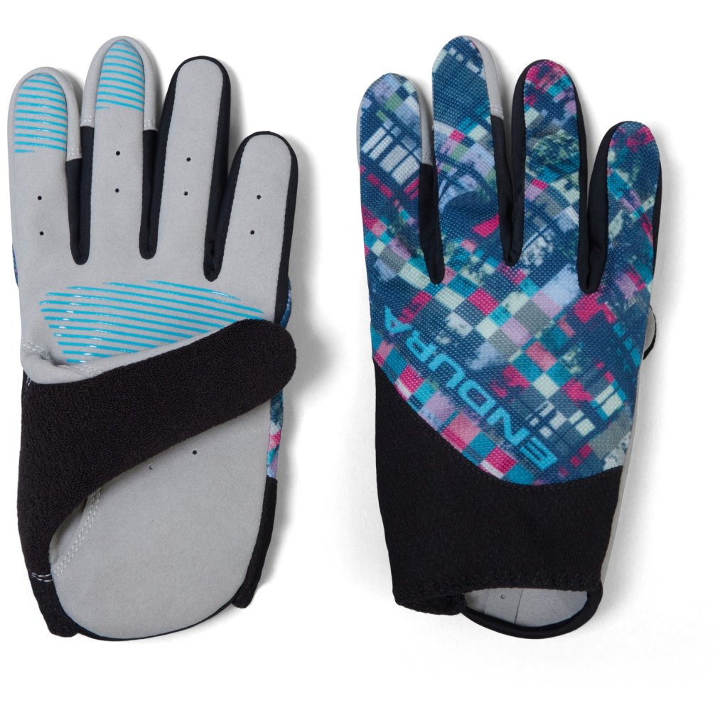 Endura Hummvee Lite Icon Full Finger Gloves - atlantic
