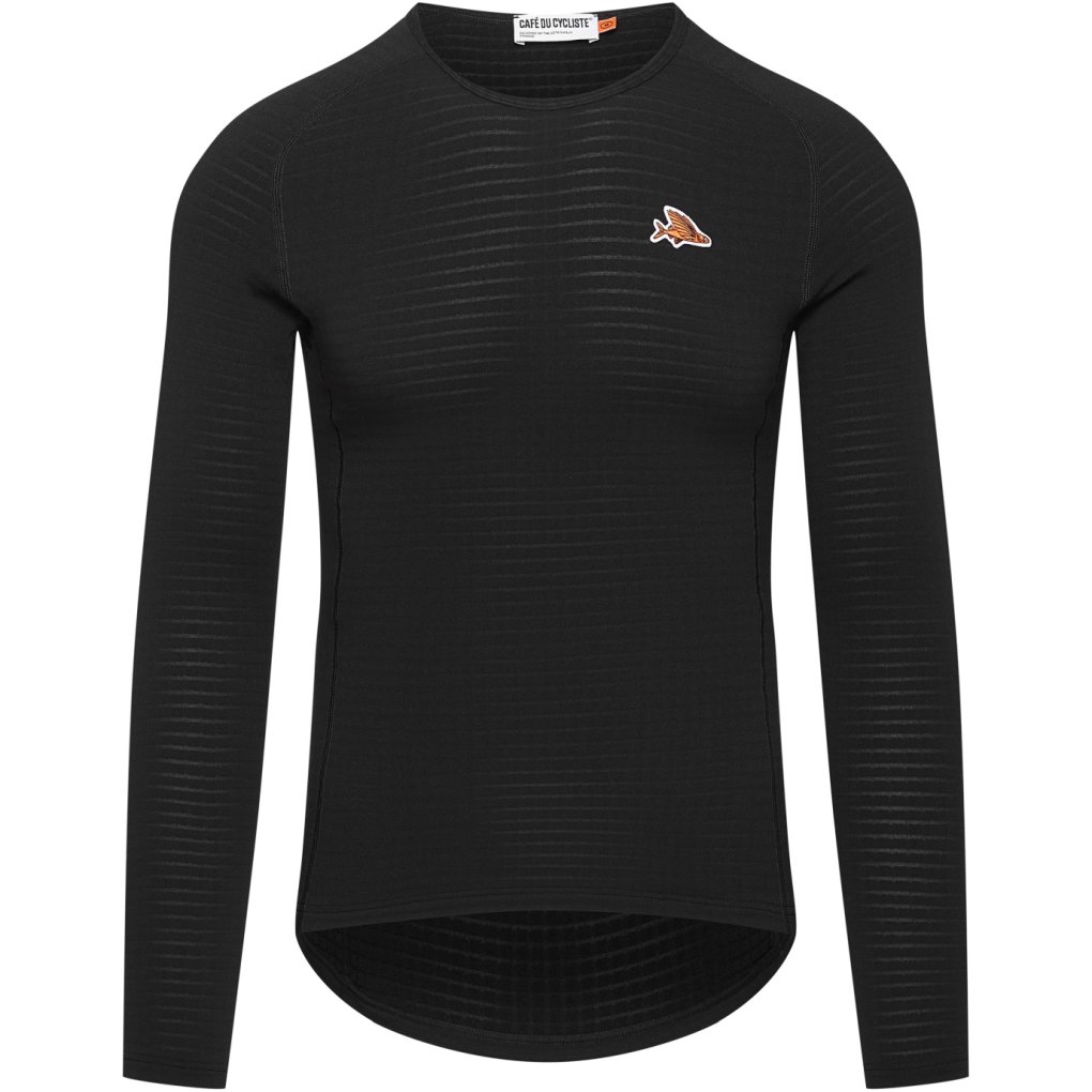 Café du Cycliste Coline Long Sleeve Baselayer Men - black
