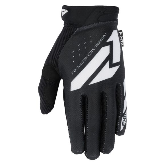 FXR Reflex Kids cross Gloves - Black / WhiteRef: FXR1611