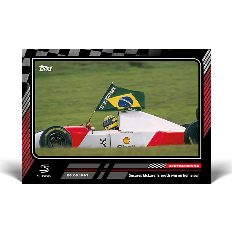 Topps UK - The Story of Senna - Card #40