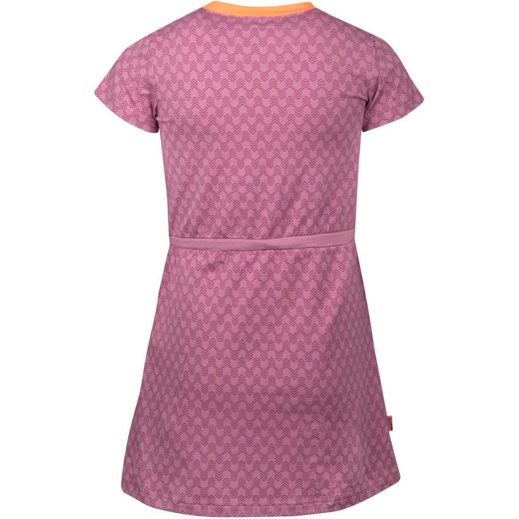 Trollkids Noresund Dress Girls - orchid/peach