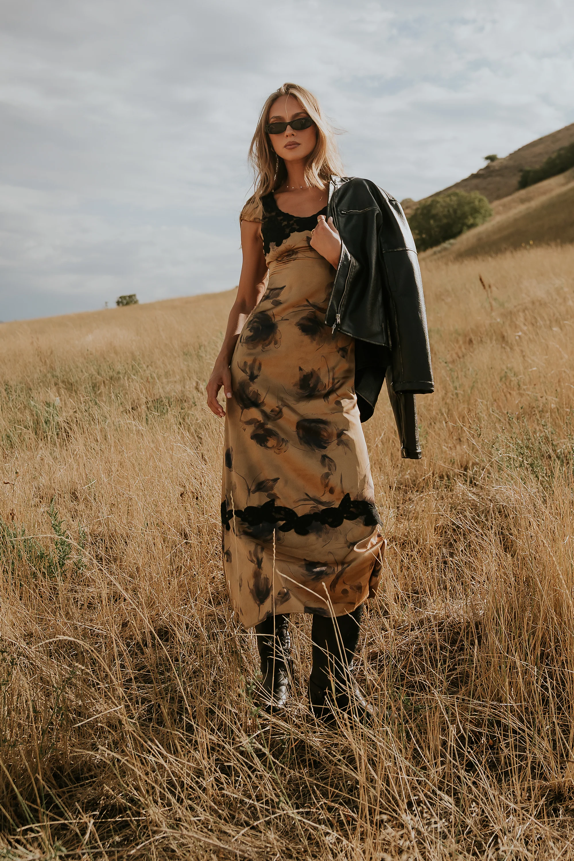 Marianna Maxi Dress in Chartreuse