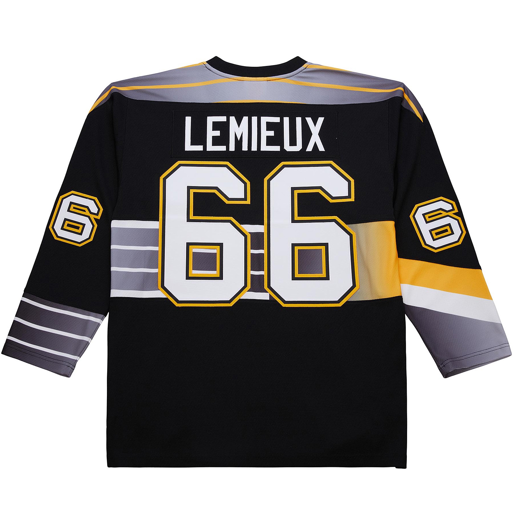Mario Lemieux #66 Pittsburgh Penguins 1996-97 Premium Power Play NHL Jersey Black