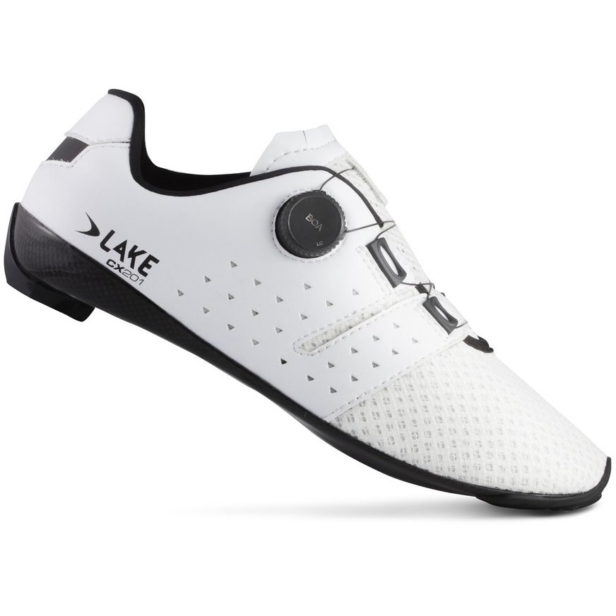 Lake CX201 Road Shoes Men - white/black