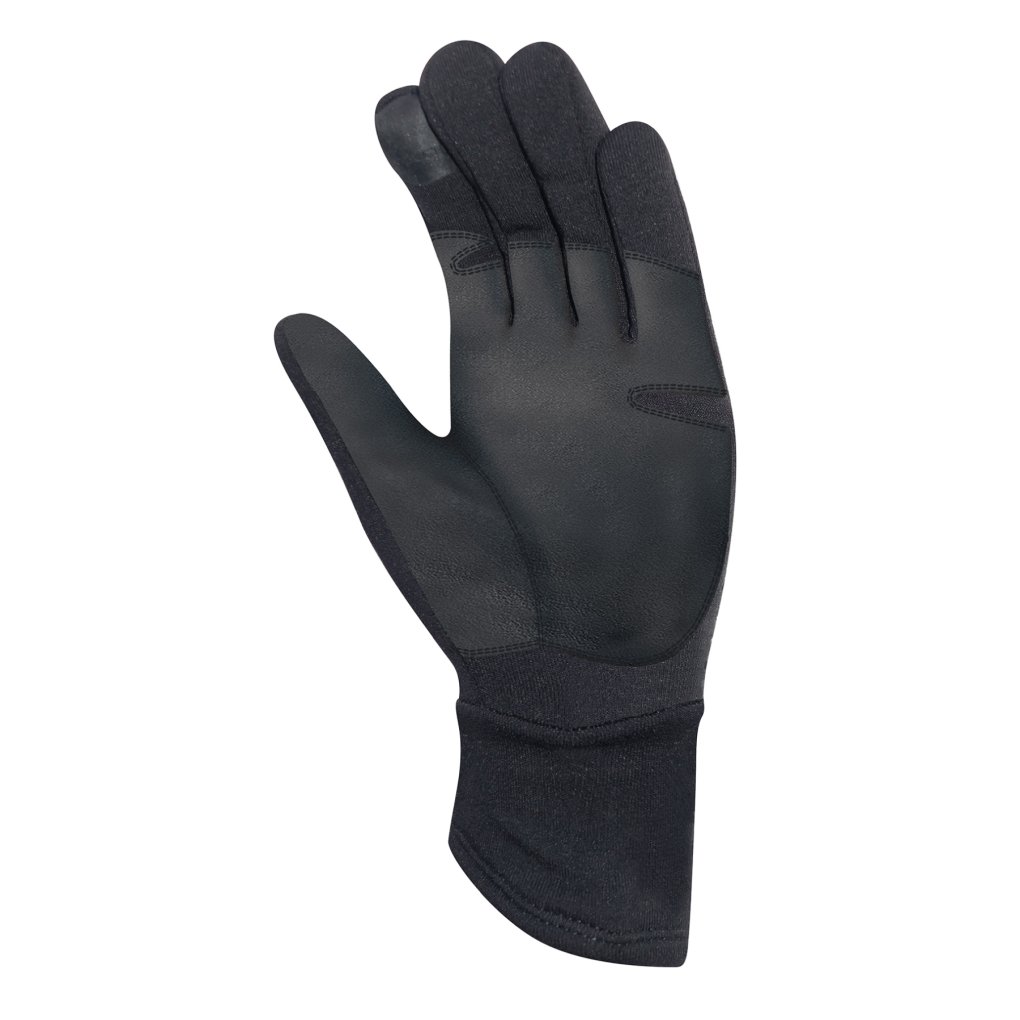 Chiba Polarfleece Titan Cycling Gloves with Protective Cover - black