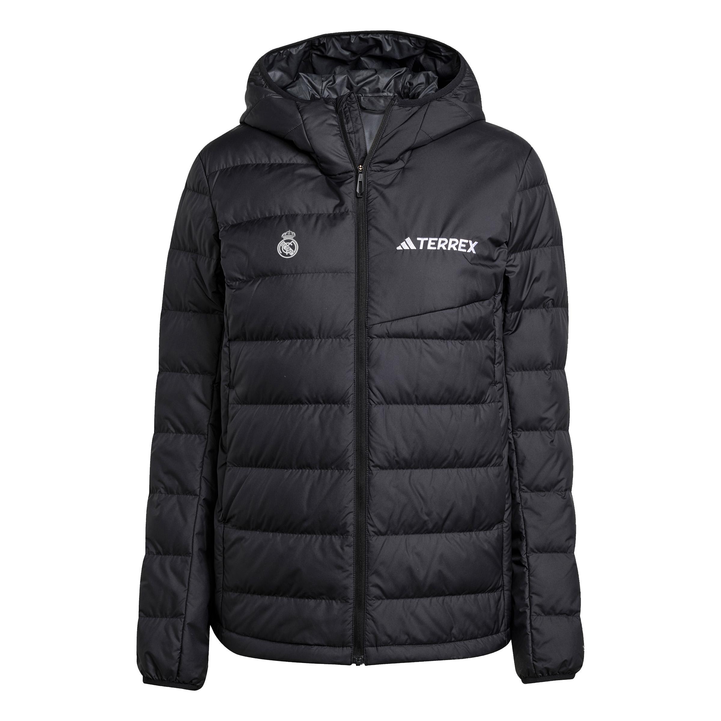 Womens adidas Terrex CLIMAWARM Rain Down Jacket Black