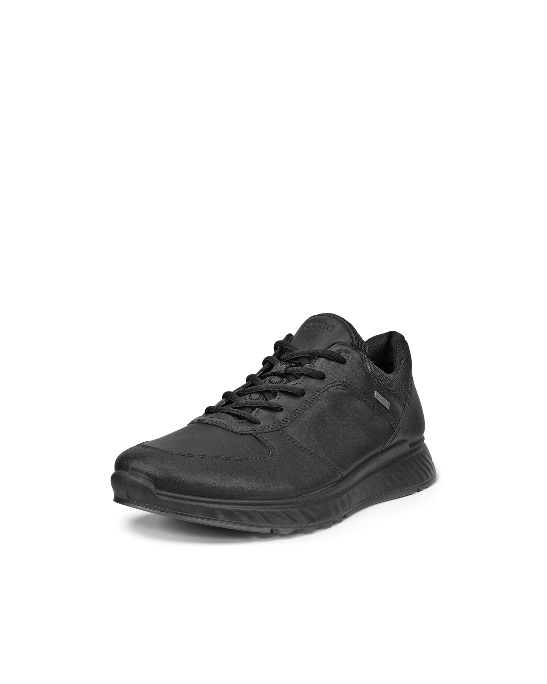 ECCO EXOSTRIDE M Herren Outdoor-Schuhe aus Leder mit Gore-Tex Schwarz